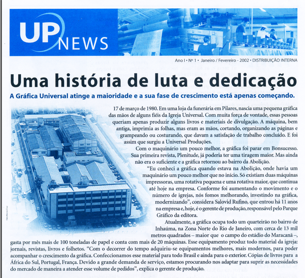 UP News - Universal Produções