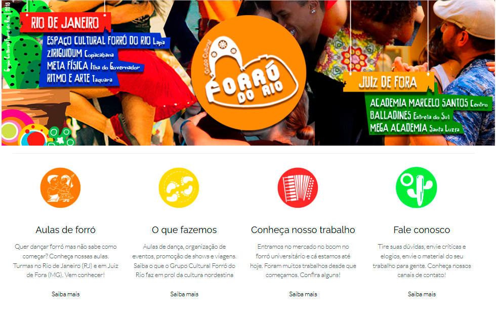 Forró do Rio - Site